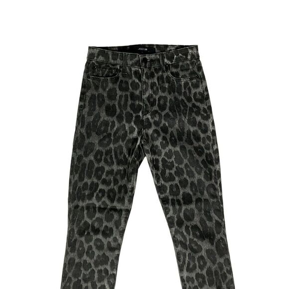 Joe's Jeans Flawless The Charlie High Rise Skinny Ankle Jeans, Grey Leopard, 25 - Picture 6 of 16